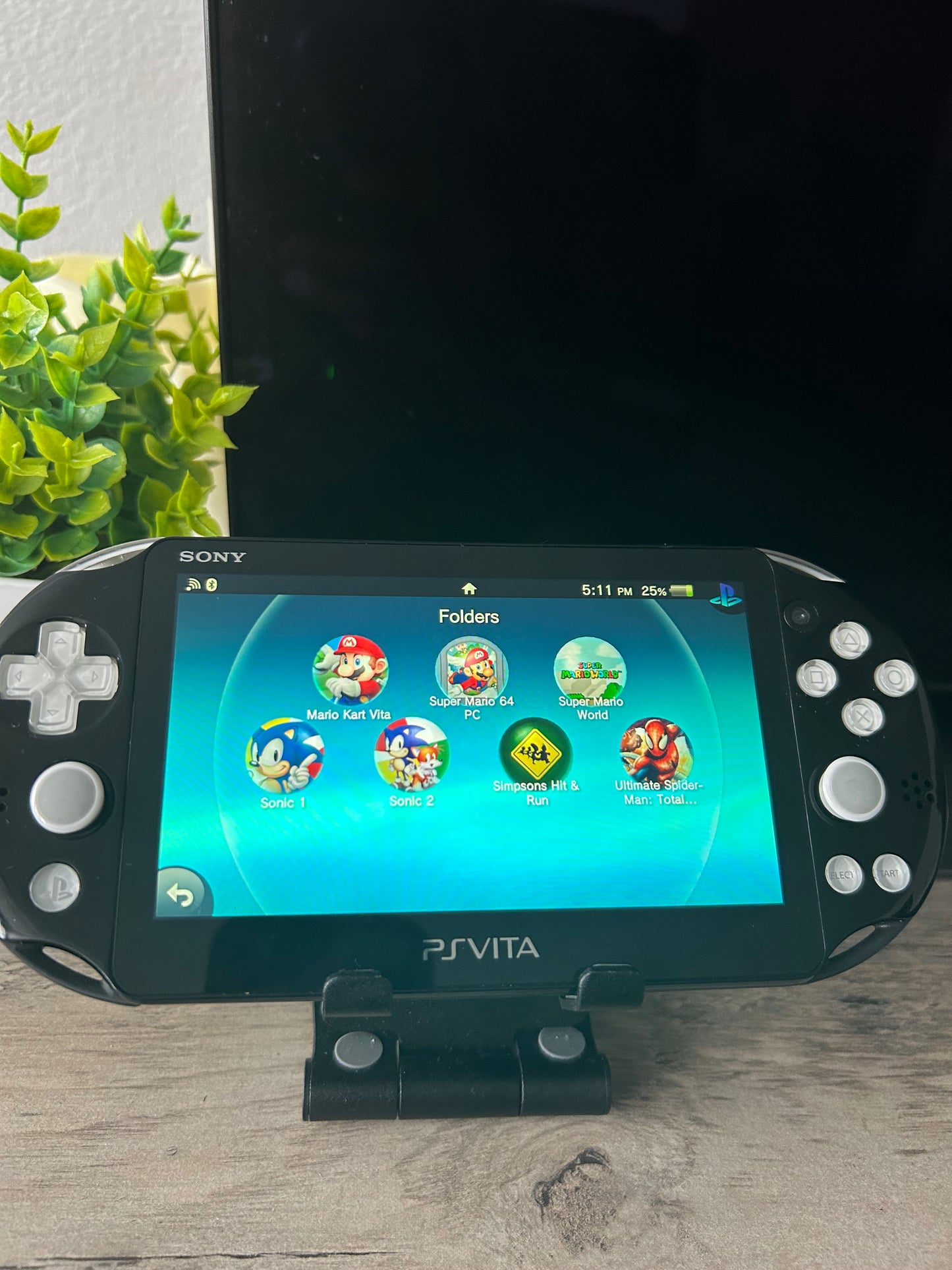 Black/White Button PS Vita 2000 Slim (256GB)